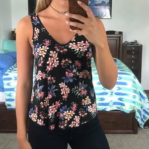 American Eagle Floral Tank - Size Small